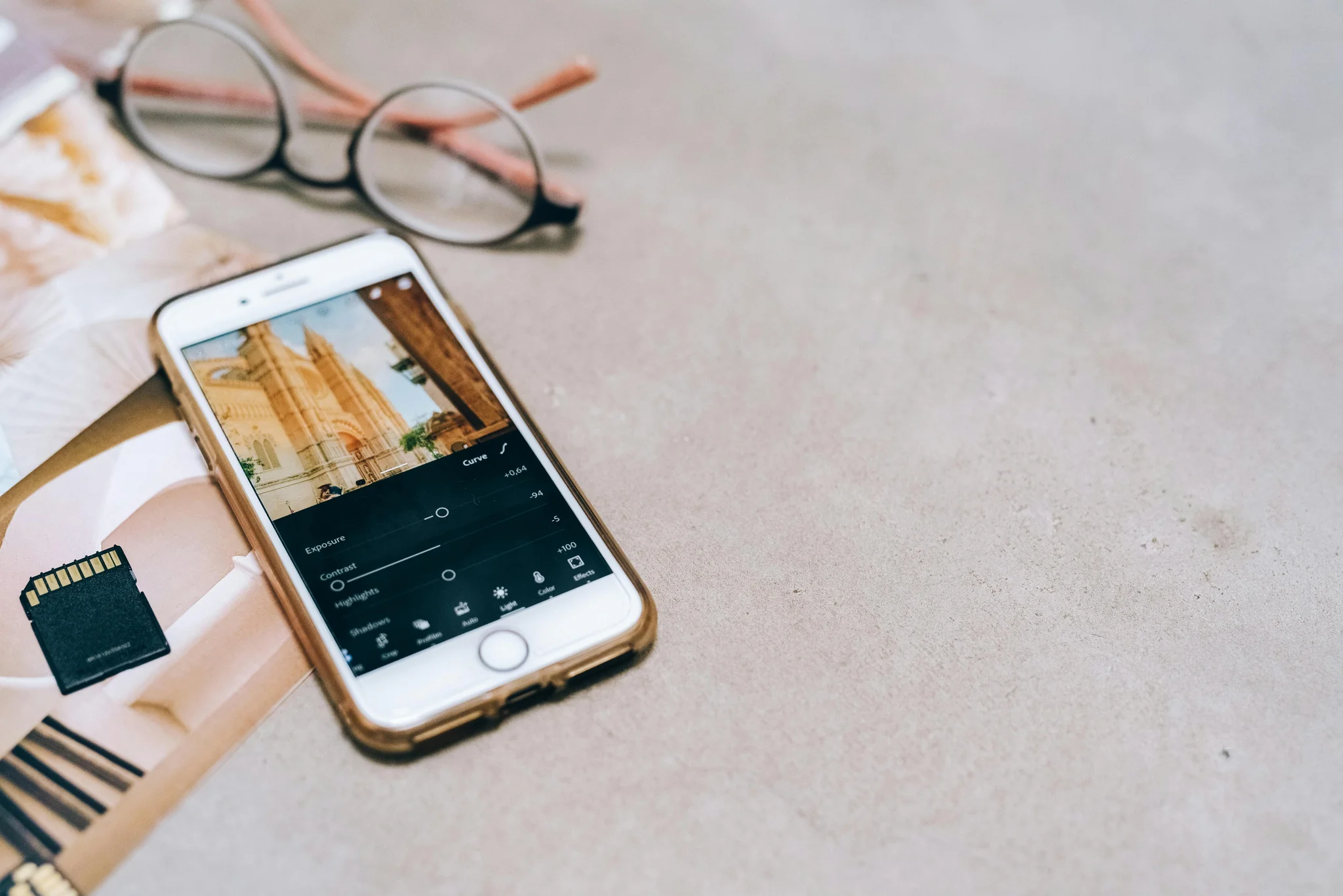 Marketing team analyzing social media data